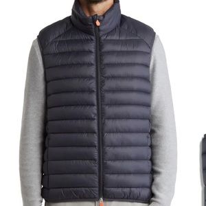 Save the duck vest blue